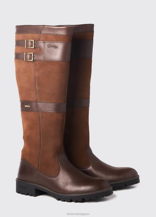 628F10 chaussure noyer Dubarry femmes botte de campagne longford