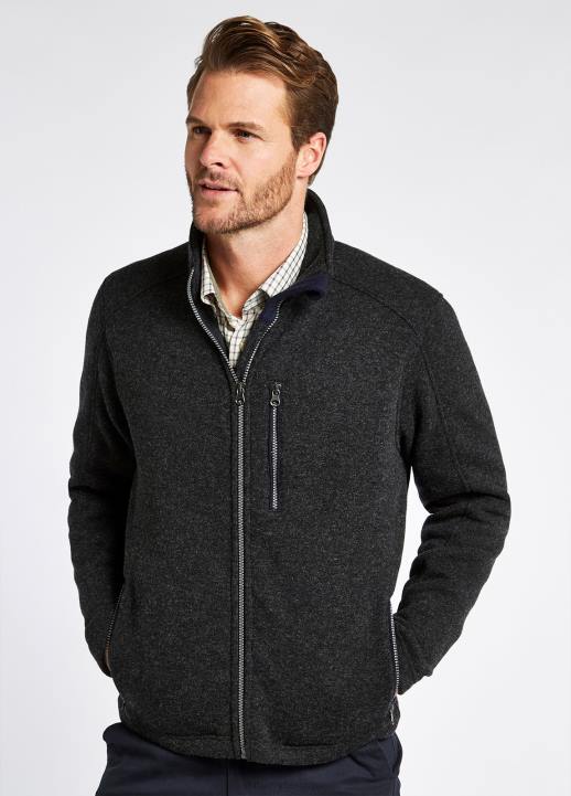 628F1009 vêtements carbone Dubarry Hommes veste zippée Whitepark