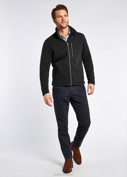628F1009 vêtements carbone Dubarry Hommes veste zippée Whitepark