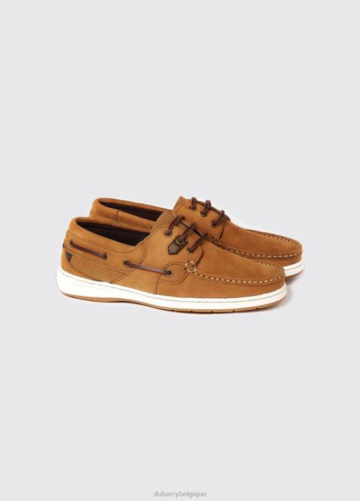 628F101 chaussure brun Dubarry femmes mocassin auckland