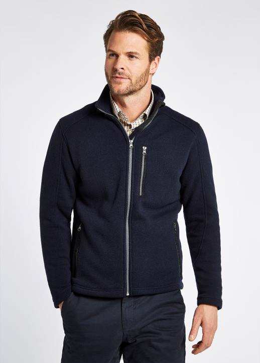 628F1010 vêtements marine Dubarry Hommes veste zippée Whitepark