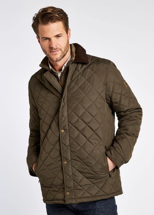 628F1011 vêtements olive Dubarry Hommes veste matelassée Mountusher