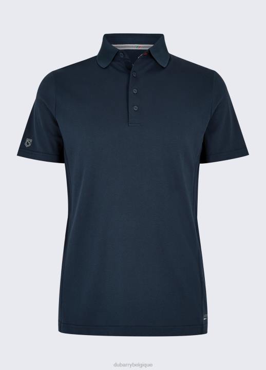628F1019 vêtements marine Dubarry Hommes polo à manches courtes sorrente