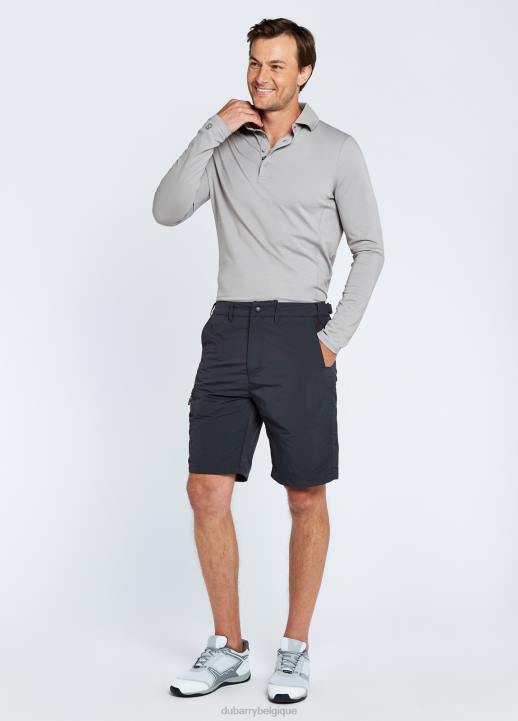 628F1027 vêtements platine Dubarry Hommes polo à manches longues Freshford