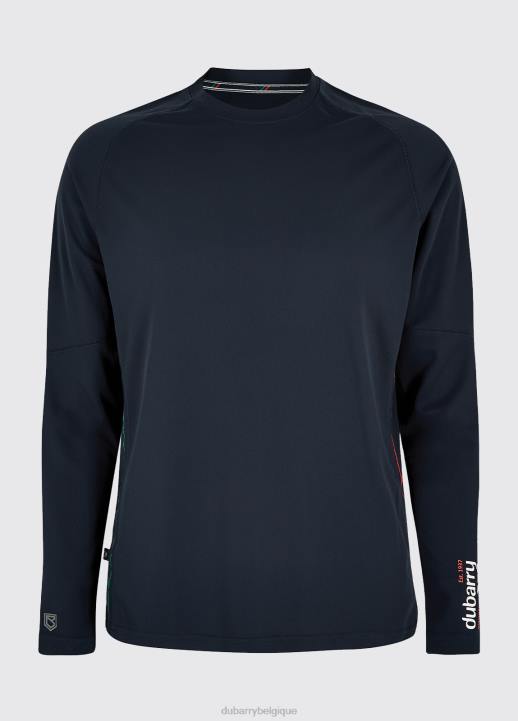 628F1029 vêtements marine Dubarry Hommes ancône t-shirt à manches longues