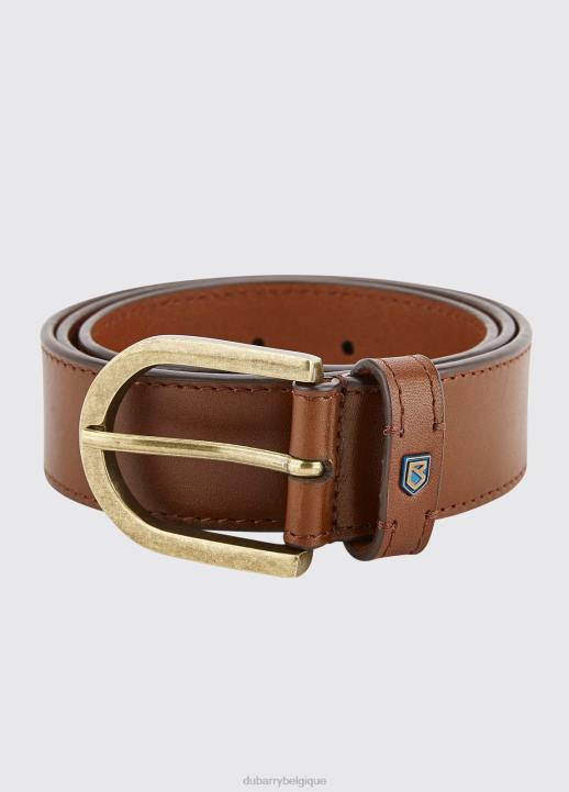 628F1031 accessoires châtaigne Dubarry Hommes ceinture en cuir porthall