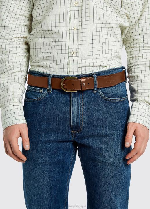 628F1031 accessoires châtaigne Dubarry Hommes ceinture en cuir porthall