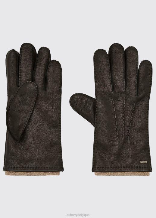 628F1042 accessoires noir Dubarry Hommes gants en cuir Lisryan