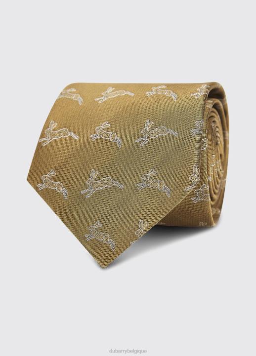 628F1049 accessoires or Dubarry Hommes cravate en soie manquante
