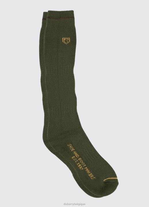 628F1052 accessoires olive Dubarry Hommes chaussettes à bottes longues