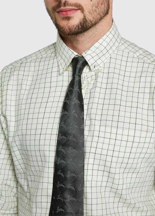 628F1053 accessoires olive Dubarry Hommes cravate en soie manquante