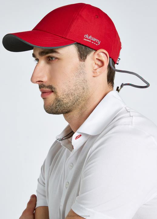628F1064 accessoires rouge Dubarry Hommes casquette paros