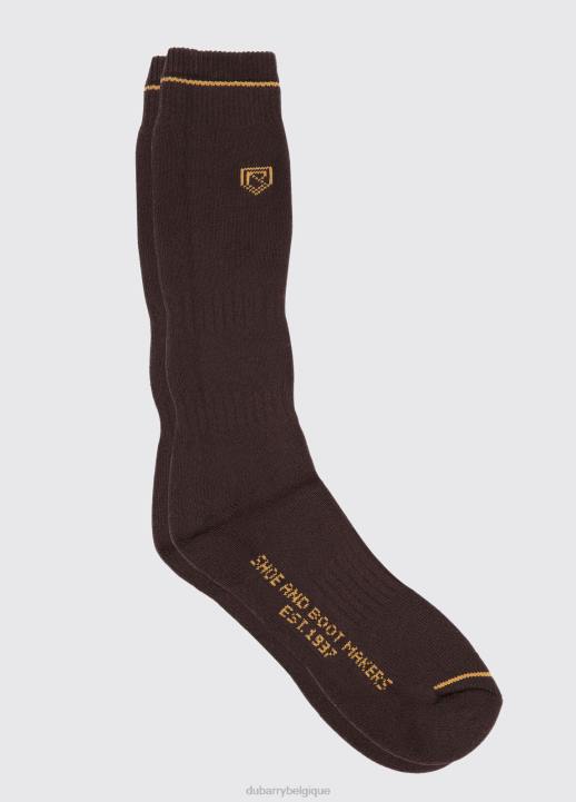 628F1070 accessoires brun Dubarry Hommes chaussettes courtes