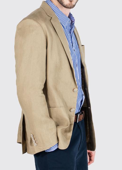 628F1076 vêtements sage Dubarry Hommes blazer en lin glen