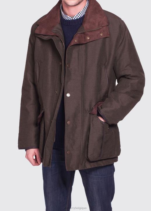 628F1081 vêtements olive foncé Dubarry Hommes veste de sport rathmullan