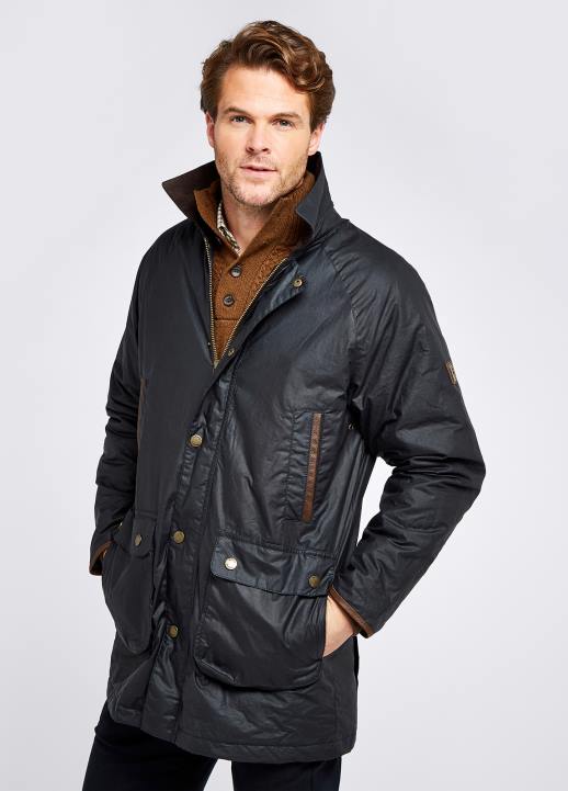 628F1103 vêtements minuit Dubarry Hommes veste wax brunswick