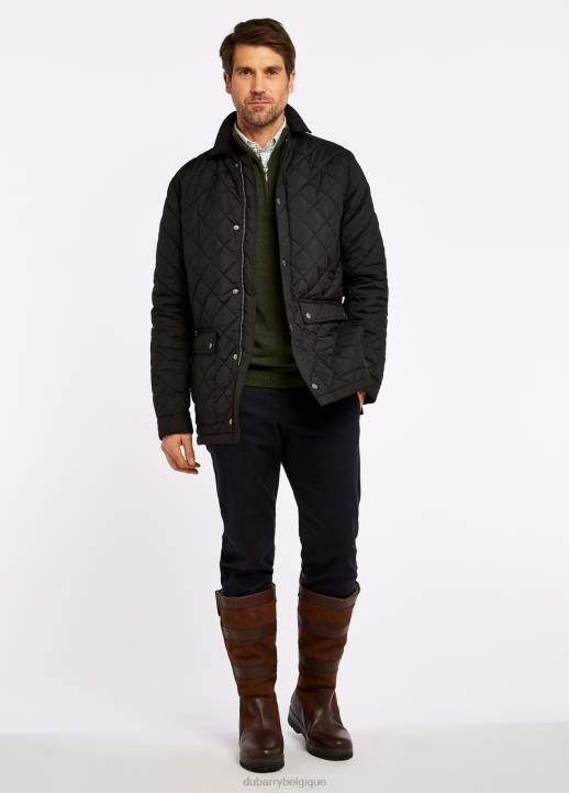 628F1111 vêtements noir Dubarry Hommes veste matelassée Adare