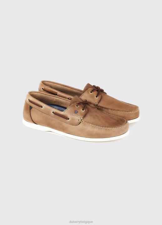 628F1117 chaussure taupe Dubarry Hommes mocassin portuaire