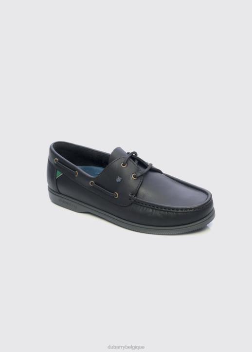 628F113 chaussure noir Dubarry femmes chaussure de pont amiraux