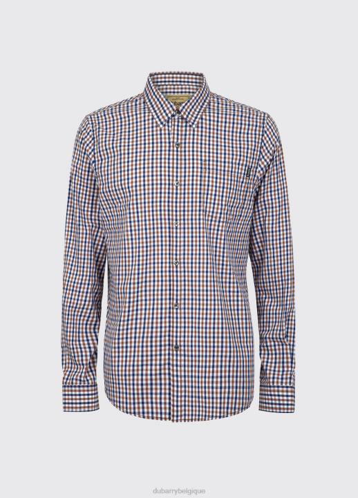 628F1139 vêtements marron multicolore Dubarry Hommes chemise allenwood