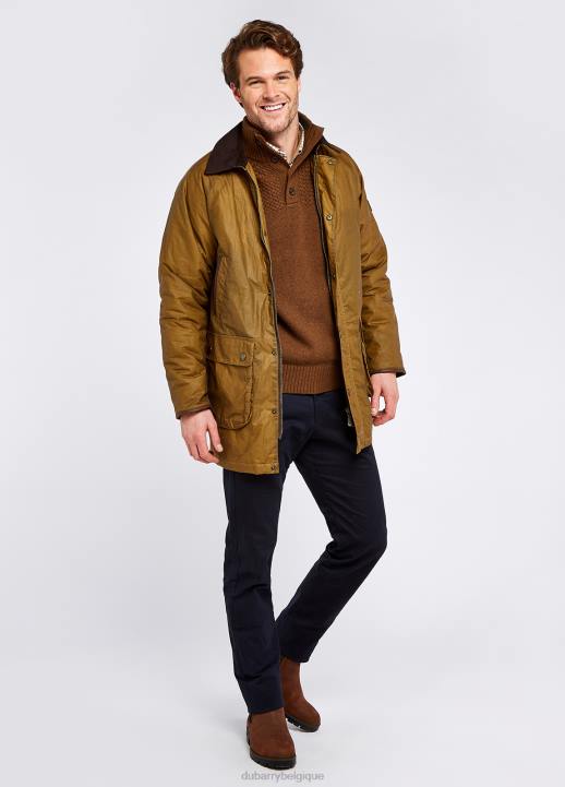 628F1140 vêtements récolter de l\or Dubarry Hommes veste wax brunswick