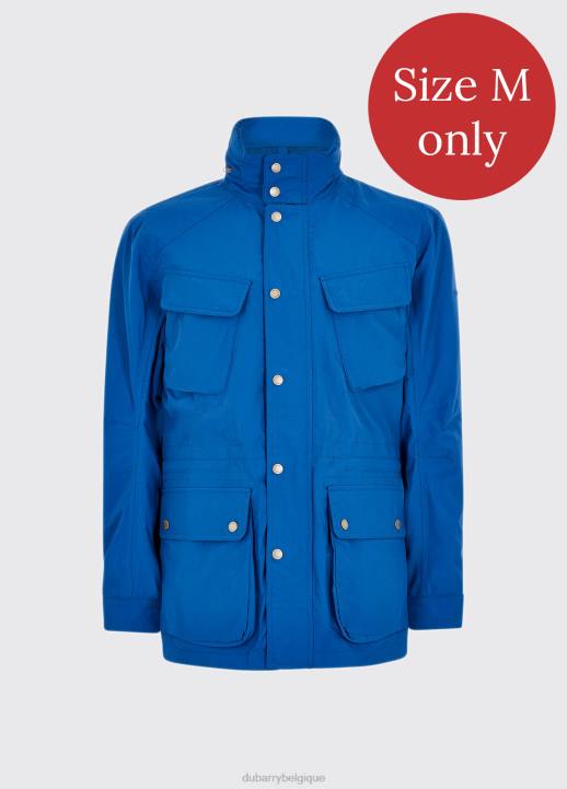 628F1156 vêtements bleu royal Dubarry Hommes veste imperméable thornton