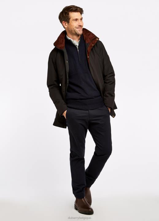 628F1172 vêtements noir Dubarry Hommes manteau ballywater