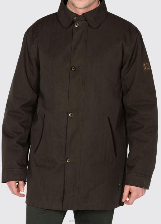 628F1173 vêtements vert-de-gris Dubarry Hommes pardessus belturbet