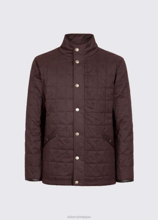 628F1180 vêtements châtaigne Dubarry Hommes veste matelassée Beckett