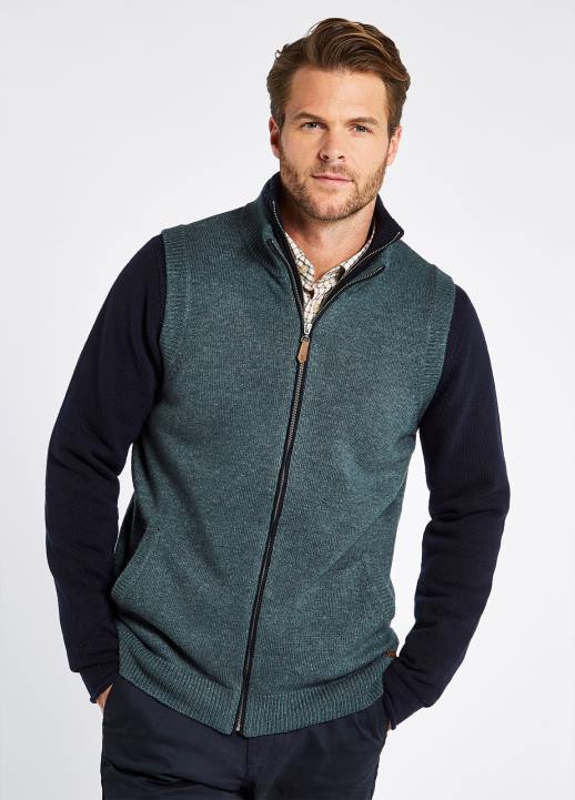 628F1189 vêtements caillou sombre Dubarry Hommes bodywarmer upperwood