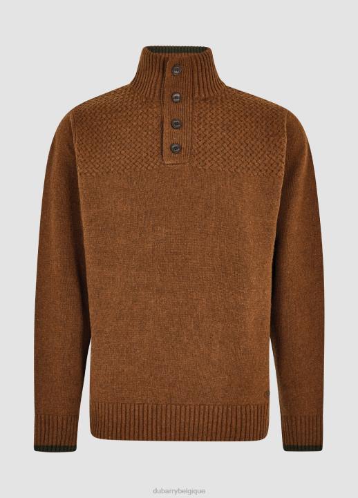 628F1192 vêtements noix de muscade Dubarry Hommes pull tricoté en bois rond
