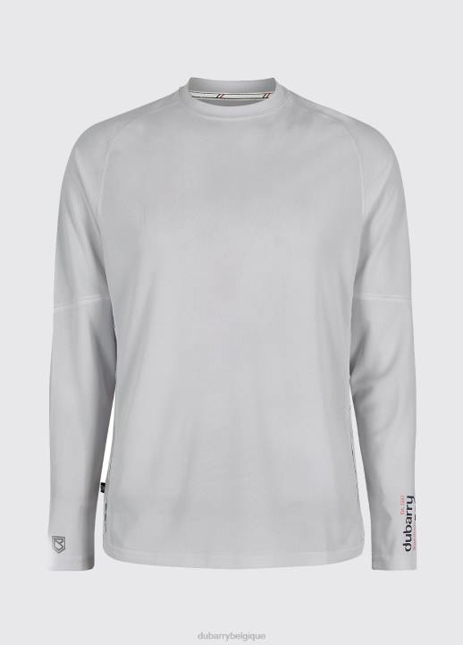 628F1203 vêtements platine Dubarry Hommes ancône t-shirt à manches longues