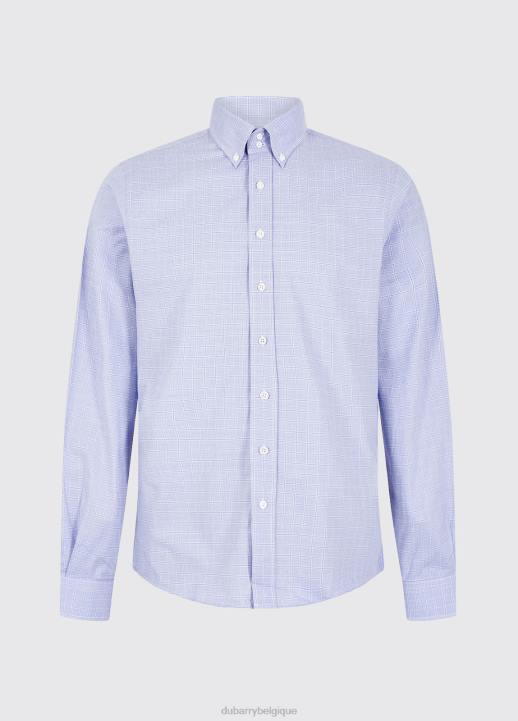 628F1211 vêtements bleu Dubarry Hommes chemise glasnevin