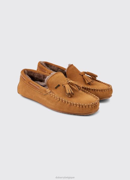 628F123 chaussure sable Dubarry femmes pantoufle mocassin rosslare