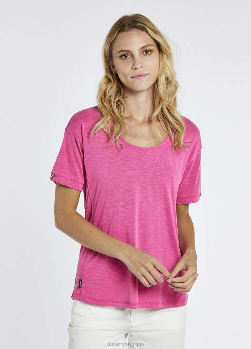 628F154 vêtements cerise Dubarry femmes Cloyne - Top à manches courtes