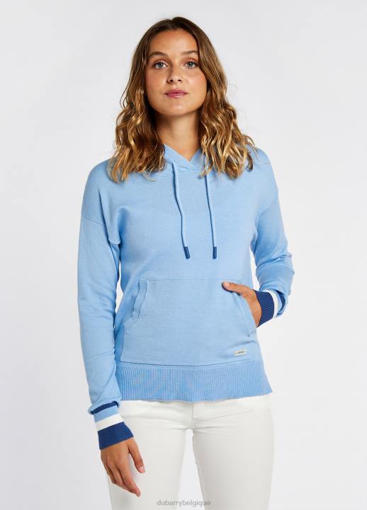 628F160 vêtements ciel clair Dubarry femmes sweat à capuche burncourt