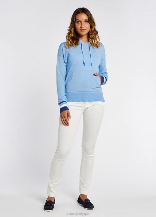 628F160 vêtements ciel clair Dubarry femmes sweat à capuche burncourt