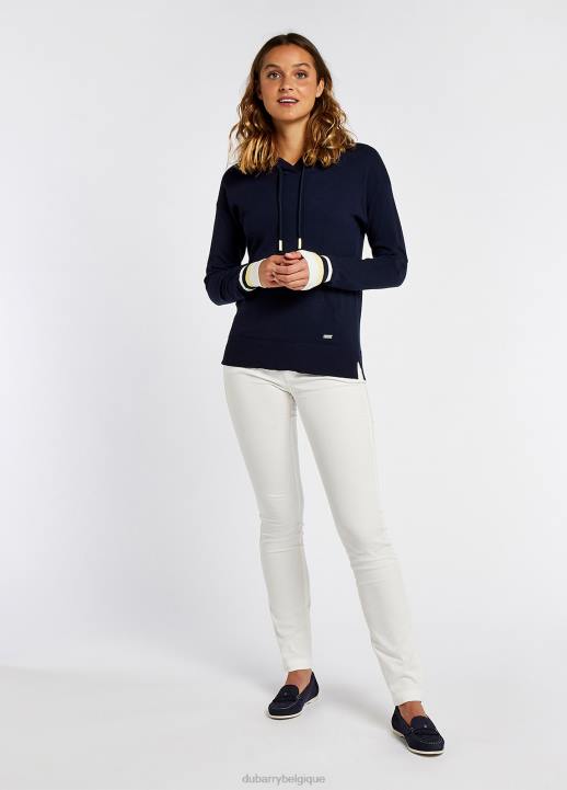 628F167 vêtements marine Dubarry femmes sweat à capuche burncourt