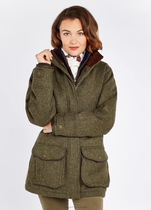 628F169 vêtements bruyère Dubarry femmes veste de tir en tweed Ballynahinch