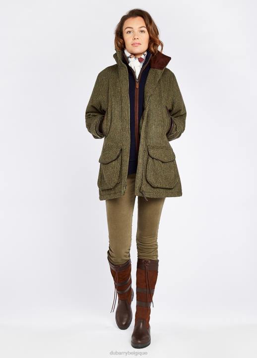 628F169 vêtements bruyère Dubarry femmes veste de tir en tweed Ballynahinch