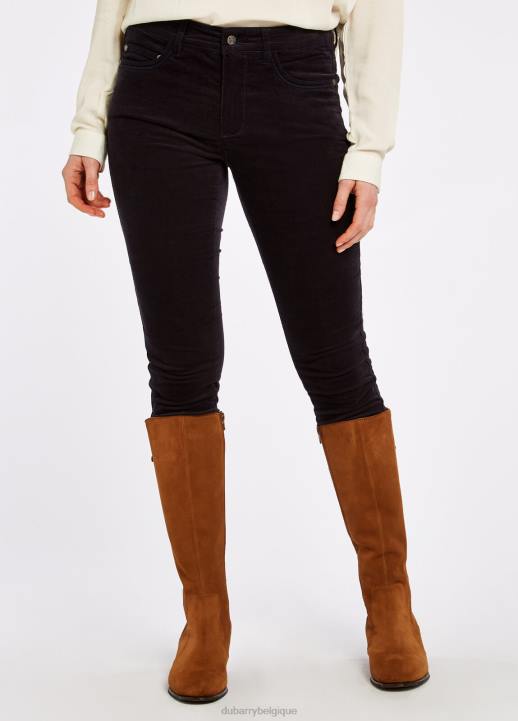 628F172 vêtements marine Dubarry femmes jean chèvrefeuille
