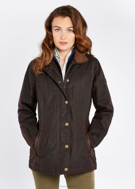 628F173 vêtements Java Dubarry femmes veste cirée Mountrath