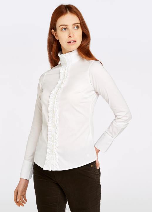 628F179 vêtements blanc Dubarry femmes chemise camomille