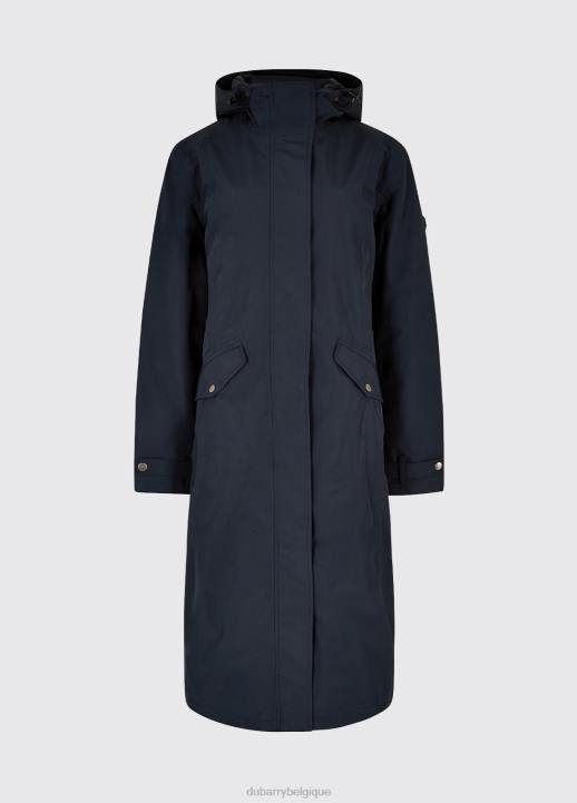 628F183 vêtements marine Dubarry femmes manteau imperméable alderford