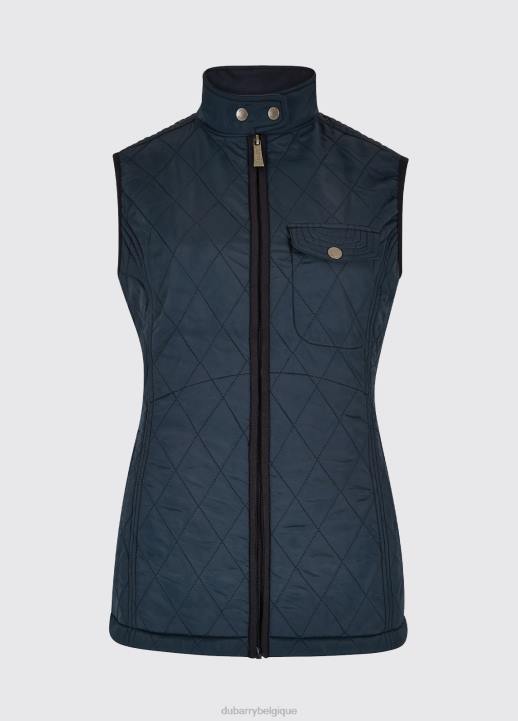 628F186 vêtements marine Dubarry femmes gilet matelassé rathdown
