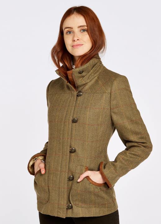 628F187 vêtements orme Dubarry femmes veste en tweed fougère