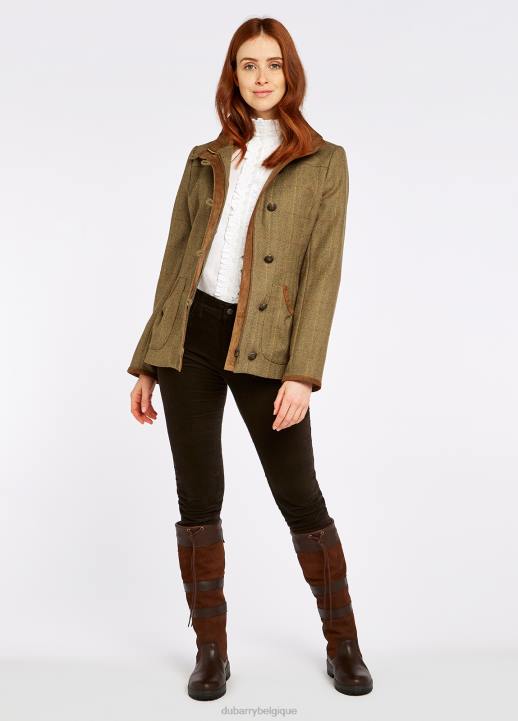 628F187 vêtements orme Dubarry femmes veste en tweed fougère