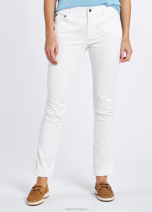 628F188 vêtements blanc Dubarry femmes jean voie verte