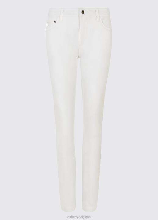 628F188 vêtements blanc Dubarry femmes jean voie verte