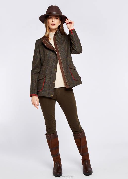 628F191 vêtements ciguë Dubarry femmes veste utilitaire betony